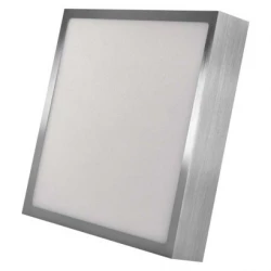 Panel LED natynkowy NEXXO, kwadrat, srebrny, 21W, CCT