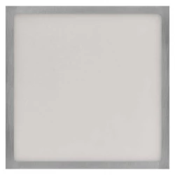 Panel LED natynkowy NEXXO, kwadrat, srebrny, 21W, CCT