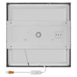 Panel LED natynkowy NEXXO, kwadrat, srebrny, 28,5W, CCT