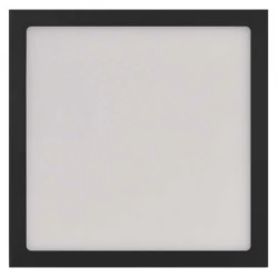 Panel LED natynkowy NEXXO, kwadrat, czarny, 12,5W, CCT