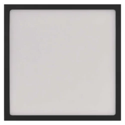 Panel LED natynkowy NEXXO, kwadrat, czarny, 21W, CCT