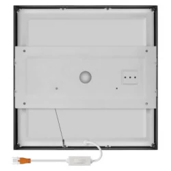 Panel LED natynkowy NEXXO, kwadrat, czarny, 28,5W, CCT