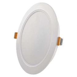 Panel LED wpuszczany RUBIC, okrągły, biały, 18W, naturalna biel