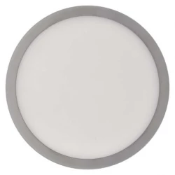 Panel LED natynkowy NEXXO, okrągły, srebrny, 12,5W, CCT