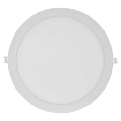 Panel LED wpuszczany NEXXO, okrągły, biały, 24W, neutralna biel