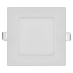 Panel LED wpuszczany NEXXO, kwadrat, biały, 7W, neutralna biel