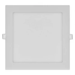 Panel LED wpuszczany NEXXO, kwadrat, biały, 18W, ciepła biel
