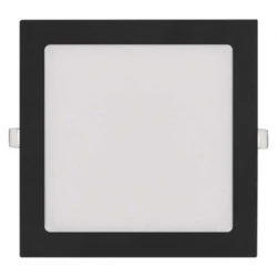 Panel LED wpuszczany NEXXO, kwadrat, czarny, 18W, CCT