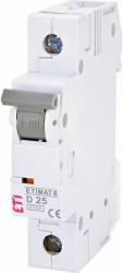 Wyłącznik nadprądowy ETIMAT 6 1p D25 002161518