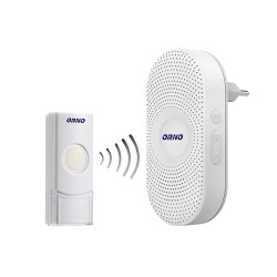 Dzwonek bezprzewodowy Longa AC, sieciowy, learning system, 36 dźwięków, 300m,OR-DB-QX-155