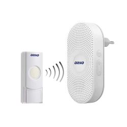 Dzwonek bezprzewodowy Longa AC, sieciowy, learning system, 36 dźwięków, 300m,OR-DB-QX-155