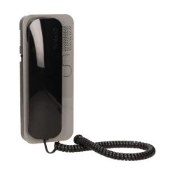 Unifon wielolokatorski do instalacji cyfrowych SMART D, CYFRAL, czarno-szary,SMART-D CZ-SZ
