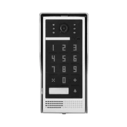 Zestaw wideodomofonowy, bezsłuchawkowy, kolor, LCD 7, interkom, z szyfratorem, natynkowy, biały, SCUTI,OR-VID-VP-1073/W