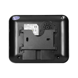 Zestaw wideodomofonowy bezsłuchawkowy, kolor, 4,3 LCD, z czytnikiem breloków zbliżeniowych, czarny, ENIF RFID,VDP-62