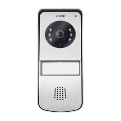 Zestaw wideodomofonowy bezsłuchawkowy, kolor, 4,3 LCD, z czytnikiem breloków zbliżeniowych, czarny, ENIF RFID,VDP-62