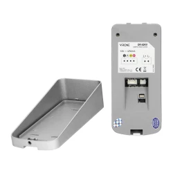 Zestaw wideodomofonowy bezsłuchawkowy, kolor, 4,3 LCD, z czytnikiem breloków zbliżeniowych, czarny, ENIF RFID,VDP-62