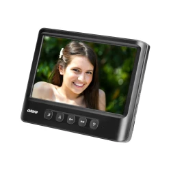 Wideo monitor bezsłuchawkowy, kolorowy, LCD 7, do zestawu z serii IMAGO, otwieranie bramy, czarny OR-VID-MC-1059MV/B