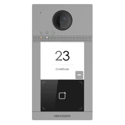 HIKVISION DS-KV8113-WME1(B)  metalowa stacja zewnętrzna jednorodzinna Wi-Fi/IP dedykowana do samodzielnej pracy lub do współpracy z monitorami IP Hikv