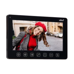 Zestaw wideodomofonowy, bezsłuchawkowy, kolor, LCD 7, menu OSD, sterowanie bramą, czarny NOVEO,OR-VID-EX-1057/B