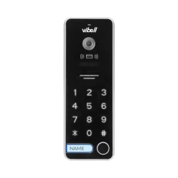 Zestaw wideodomofonowy, bezsłuchawkowy, kolor, LCD 7, menu OSD, sterowanie bramą, z szyfratorem i RFID,czarny,OR-VID-EX-1061/B