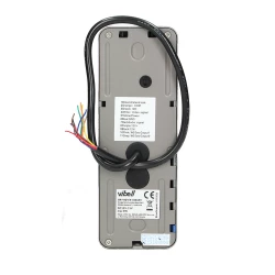 Zestaw wideodomofonowy, bezsłuchawkowy, kolor, LCD 7, menu OSD, sterowanie bramą, z szyfratorem i RFID,czarny,OR-VID-EX-1061/B