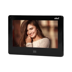 Wideo monitor bezsłuchawkowy, kolorowy, LCD 7”, do zastosowania w systemach VIBELL, dotykowy ekran, moduł pa,OR-VID-EX-1060PMV/B