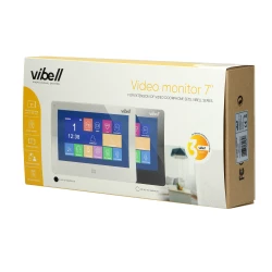 Wideo monitor bezsłuchawkowy, kolorowy, LCD 7”, do zast. w systemach VIBELL, dotykowy ekran, moduł pam.,OR-VID-EX-1060PMV/W