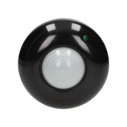 Czujnik ruchu czarny 230V 1200W IP44 360 stopni OR-CR-203/B