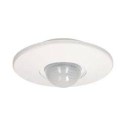Czujnik ruchu 360 st. IP20, 2000W, 3 sensory, regulacja zasięgu Ø3m-20m, biały