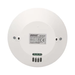 Czujnik ruchu 360 st. IP20, 2000W, 3 sensory, regulacja zasięgu Ø3m-20m, biały