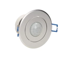 Czujnik ruchu 360st. IP20, 1200W, aluminium, do sufitów podwieszanych, regulacja położenia sensora