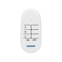 Bezprzewodowe gniazdo mini sterowane pilotem 1+1 OR-GB-440