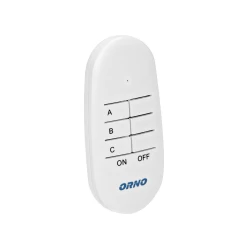 Bezprzewodowe gniazdo mini sterowane pilotem 1+1 OR-GB-440