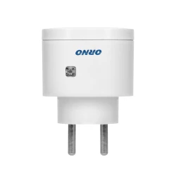 Bezprzewodowe gniazdo mini sterowane pilotem 1+1 OR-GB-440