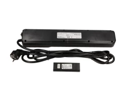 Przedłużacz zdalnie sterowany 5-gniazd z/u 3m /H05VV-F 3G1,5/ czarny OR-AE-13132