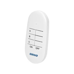 Bezprzewodowe gniazdo mini sterowane pilotem 1+1, wersja schuko,OR-GB-440(GS）