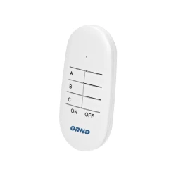 Zestaw bezprzewodowych mini gniazd sterowanych pilotem 3+1, wersja schuko,OR-GB-438(GS)
