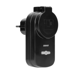 Zestaw bezprzewodowych gniazd sterowanych pilotem 2+1, IP44 , wersja schuko,OR-GB-429(GS)