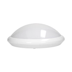 BREVA, plafon oświetleniowy z mikrofalowym czujnikiem ruchu, 60W, E27, IP44, poliwęglan mleczny,AD-PL-316WE27PMM