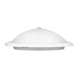 ROVO PC, plafon oświetleniowy z czujnikiem ruchu 360st, 2x40W, E27, IP20, policarbon mleczny