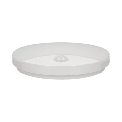 VIRAZON LED 15W, plafon z czujnikiem ruchu, 1050lm, IP44, 4000K, poliwęglan mleczny, biały