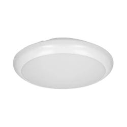 LAPIS LED 12W, plafon oświetleniowy z mikrofalowym czujnikiem ruchu, 800lm, IP65, 4000K, IK10, poliwęglan mlecz,AD-PL-6118WLPMM4