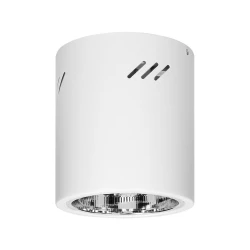 KORIN 16, oprawa typu downlight, 60W, E27, stal, biała,AD-OD-6181WE27