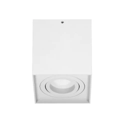 CAROLIN DLS GU10 downlight max 35W, IP20, kwadrat, biały,AD-OD-6145WGU10