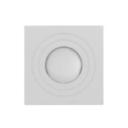 MEGY DLS GU10 downlight max 50W, IP54, kwadrat, biały, aluminium,AD-OD-6143WGU10