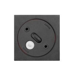 MEGY DLS GU10 downlight max 50W, IP54, kwadrat, czarny, aluminium,AD-OD-6143BGU10