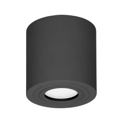 MEGY DLR GU10 downlight max 50W, IP54, okrągły, czarny, aluminium,AD-OD-6144BGU10
