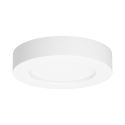 CITY LED 12W, oprawa downlight, natynkowa, okrągła, 780lm, 3000K, biała, wbudowany zasilacz LED,AD-OD-6057WLX3
