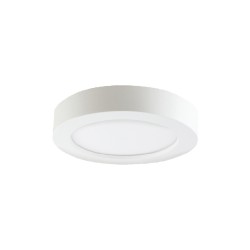 CITY LED 20W, oprawa downlight, natynkowa, okrągła, 1600lm, 3000K, biała, wbudowany zasilacz LED,AD-OD-6059WLX3