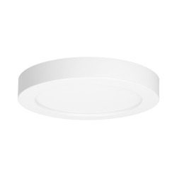 CITY LED 24W, oprawa downlight, natynkowa, okrągła, 1900lm, 3000K, biała, wbudowany zasilacz LED,AD-OD-6074WLX3